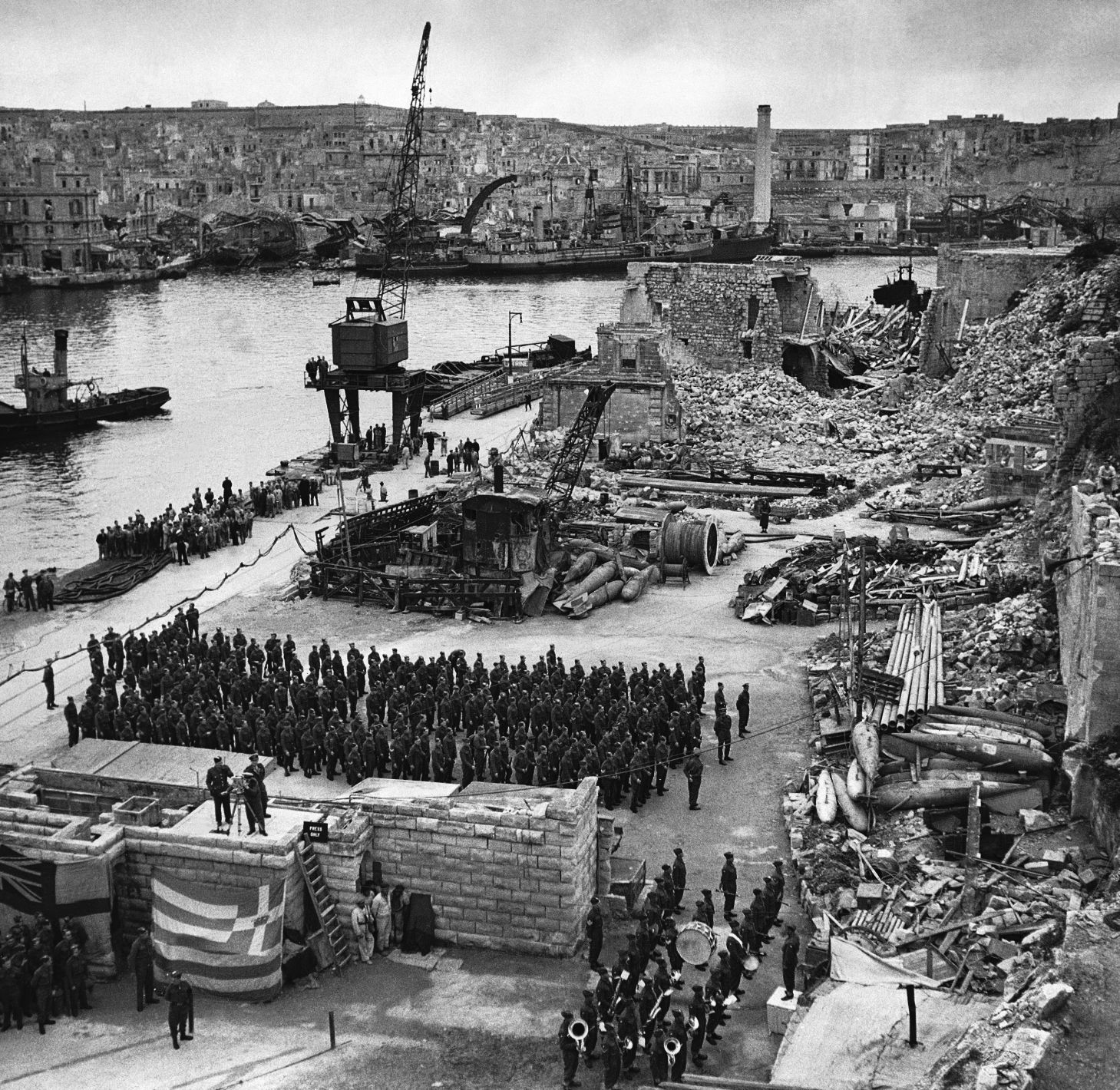 WWII Malta Regiments Honoured